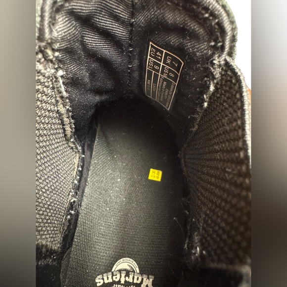 Dr. Martens Black Virginia Leather Chelsea Boots (8M/9.5F) - Picture 3 of 8